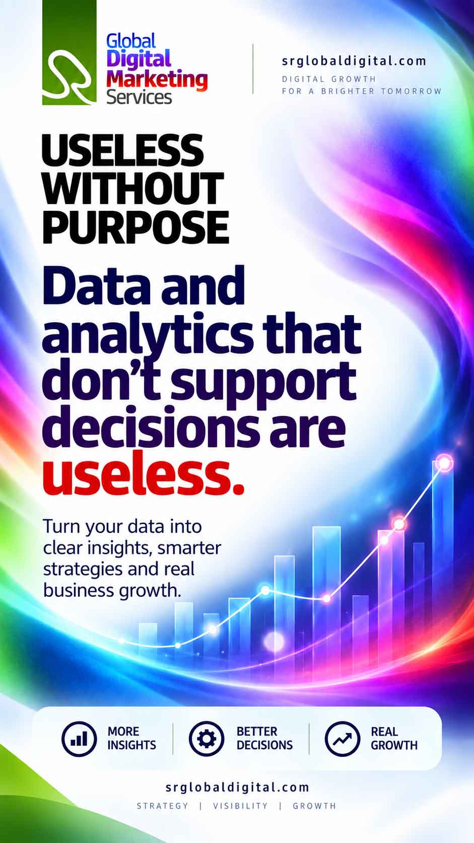 Business data and analytics creative